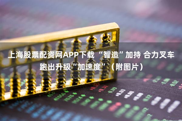 上海股票配资网APP下载 “智造”加持 合力叉车跑出升级“加速度”（附图片）
